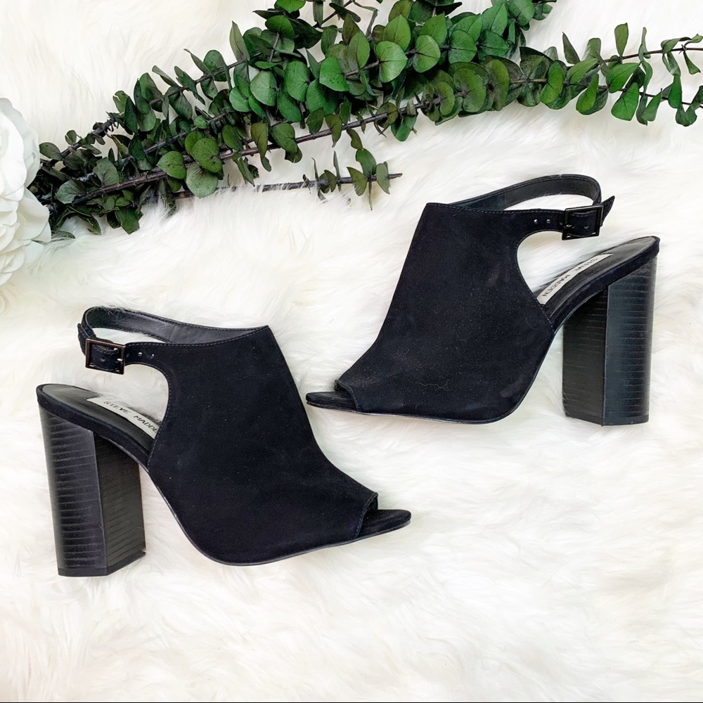 Steve Madden Claara Block Suede Heel Sandal